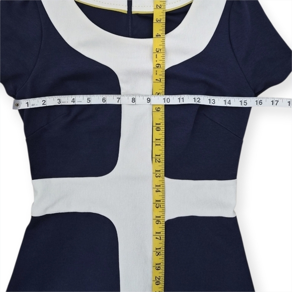 Boden Womens 4R Dress Block Color Retro Mod Lined - Picture 2 of 10